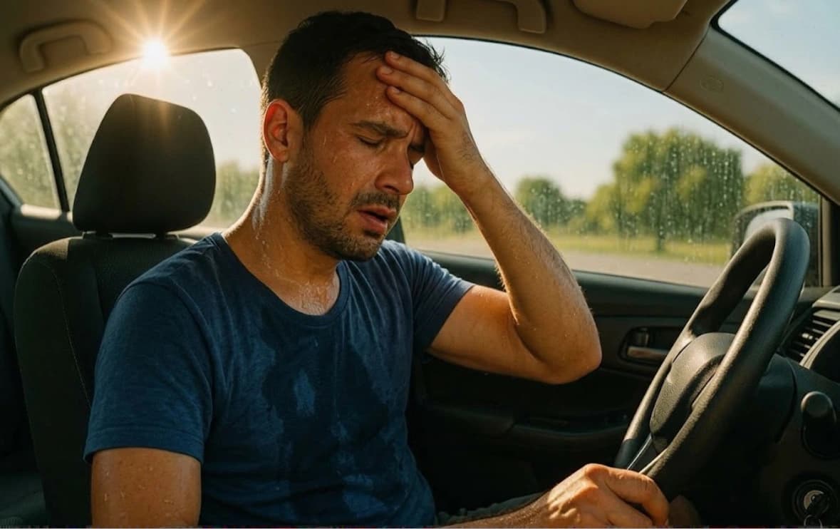 voiture canicule