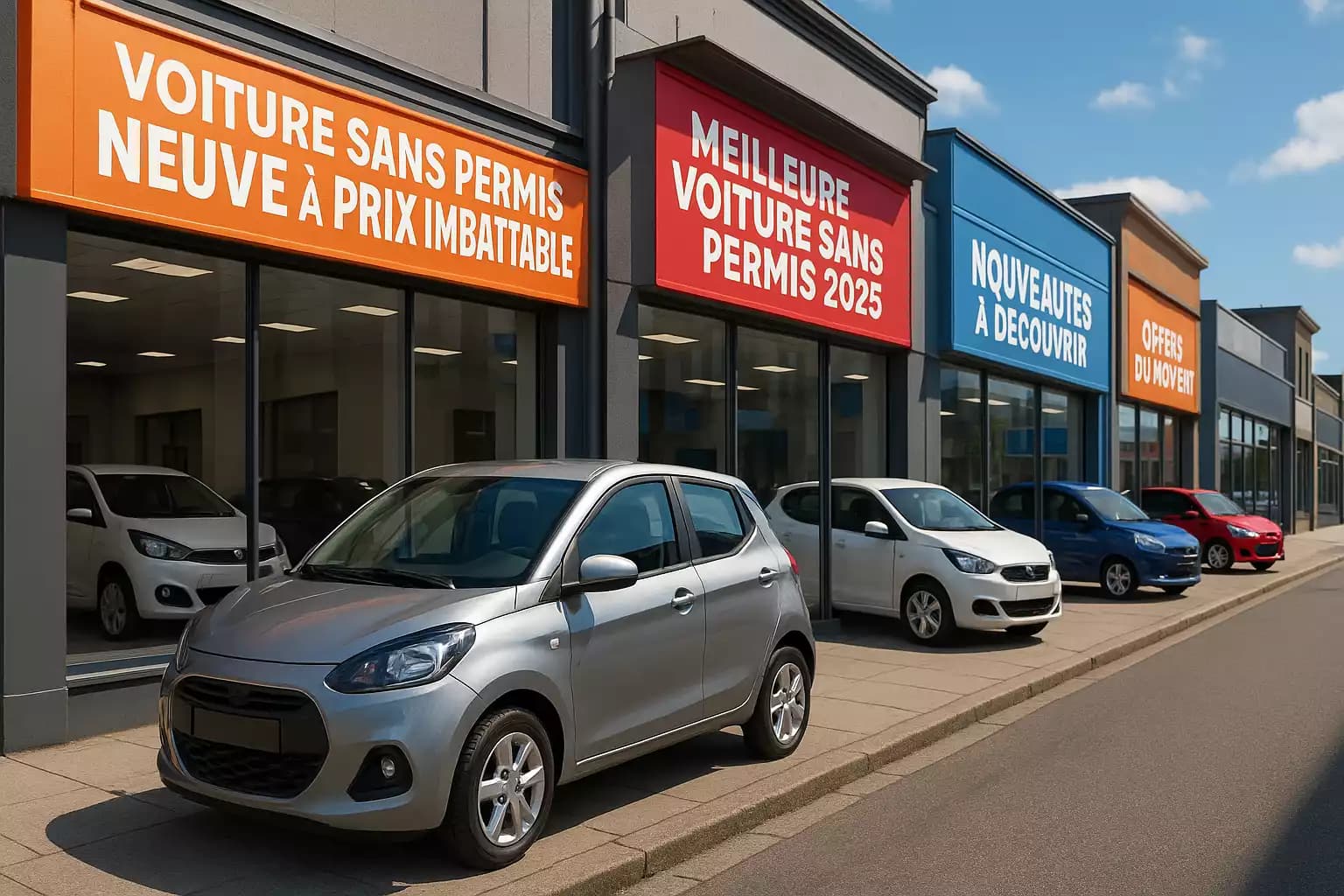 où acheter une voiture sans permis neuve pas chère