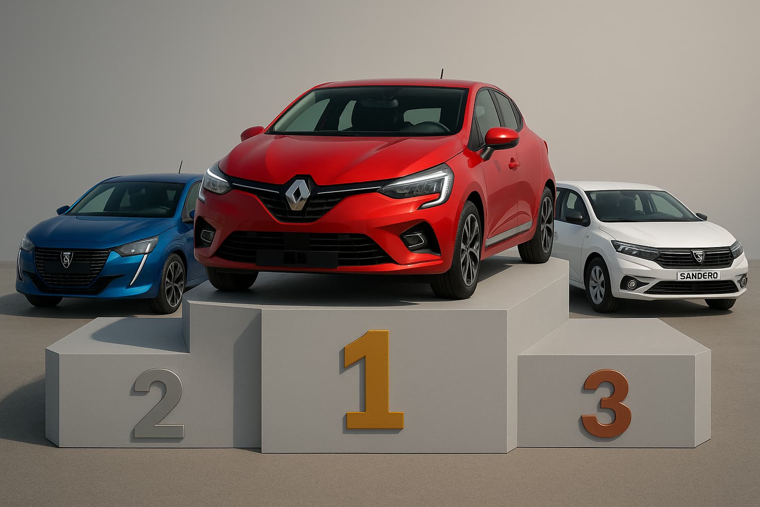 la renault clio 5 est la voiture la plus vendue en France en 2024