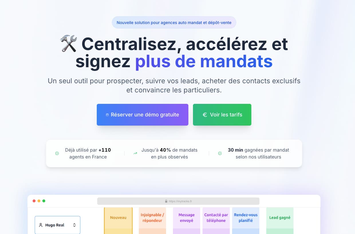 gagner du temps prospection auto